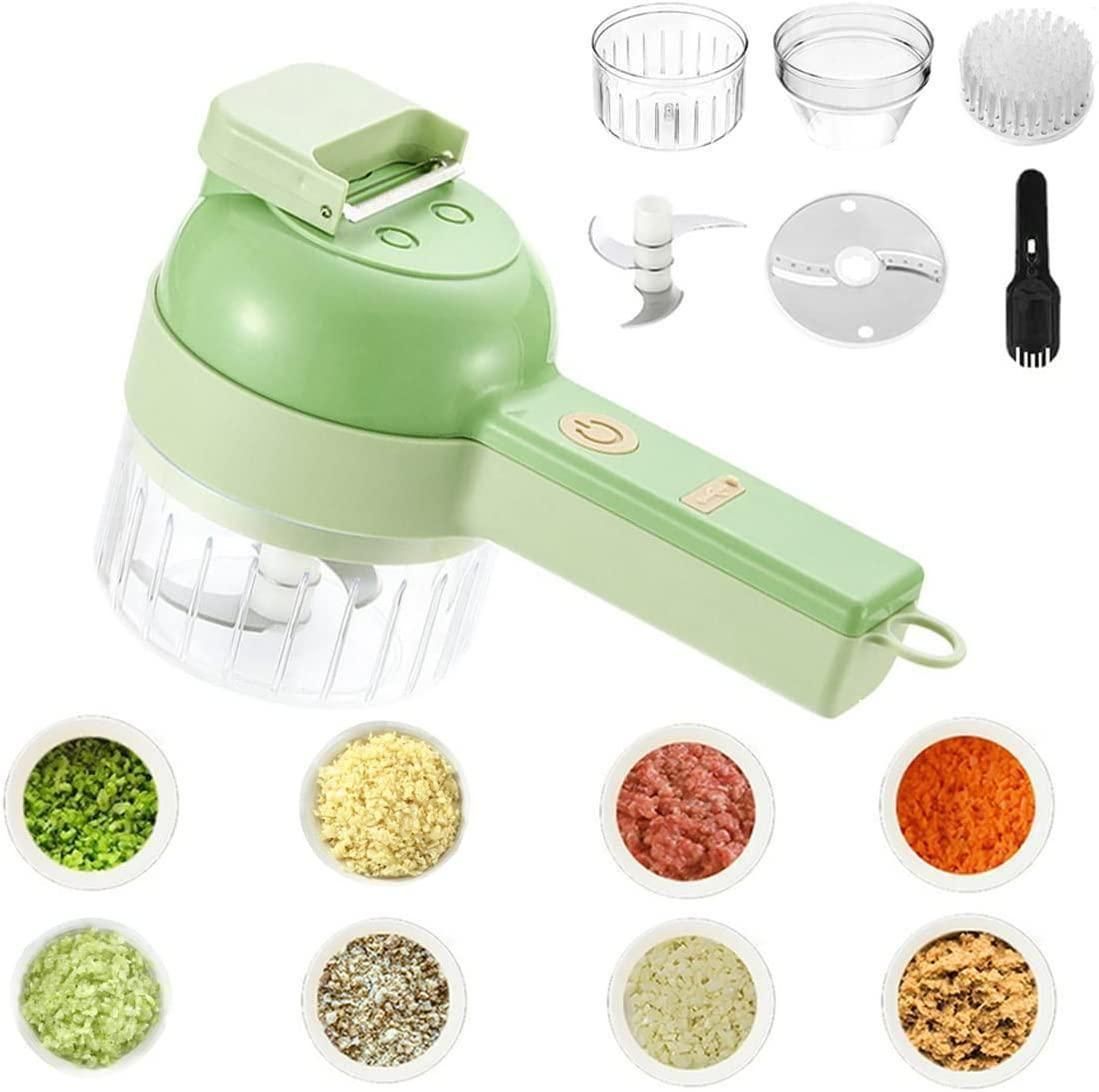 4-in-1 Portable Electric Vegetable Cutter