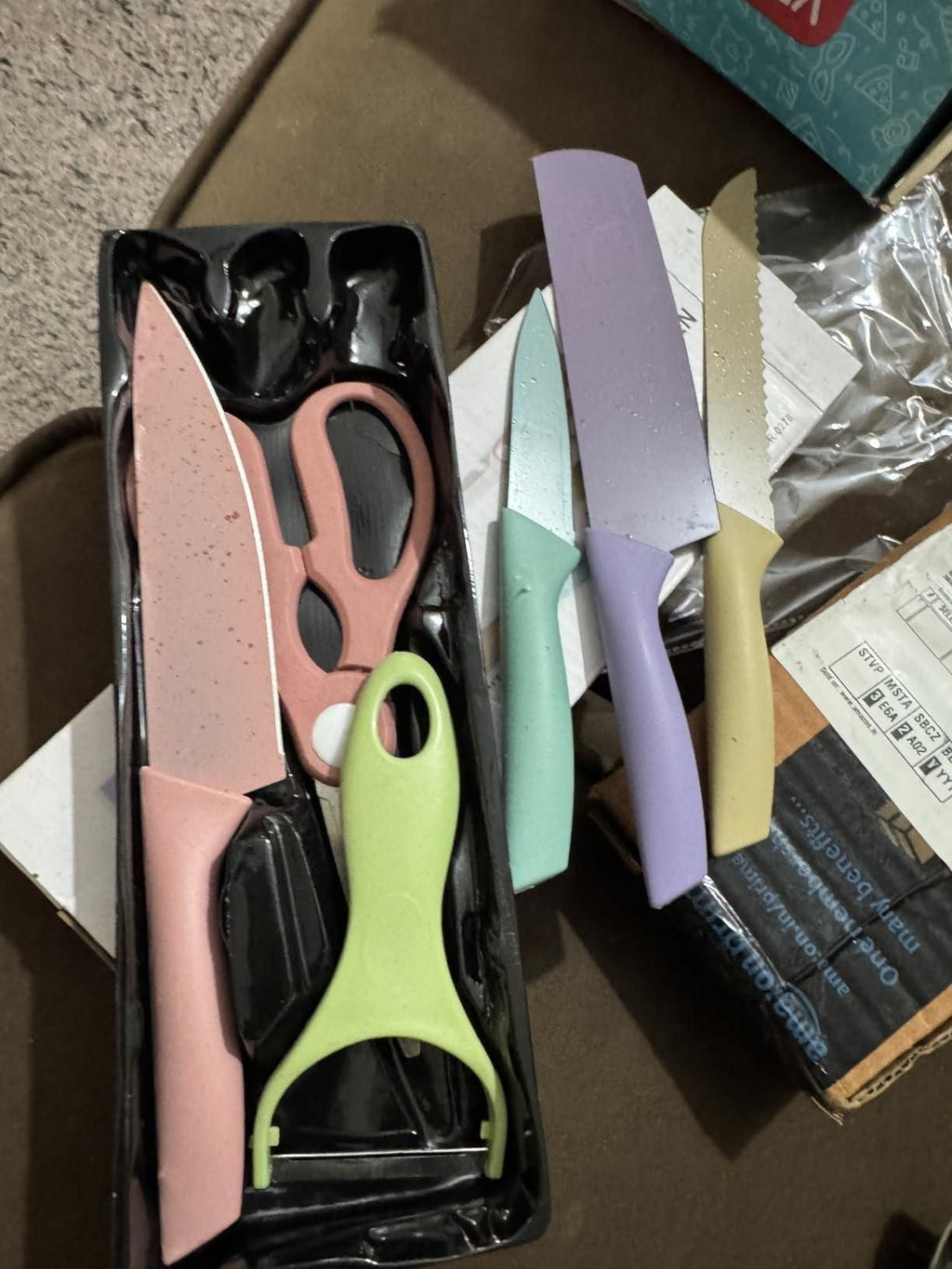 Professional Kitchen Knife Set – 6 Pieces